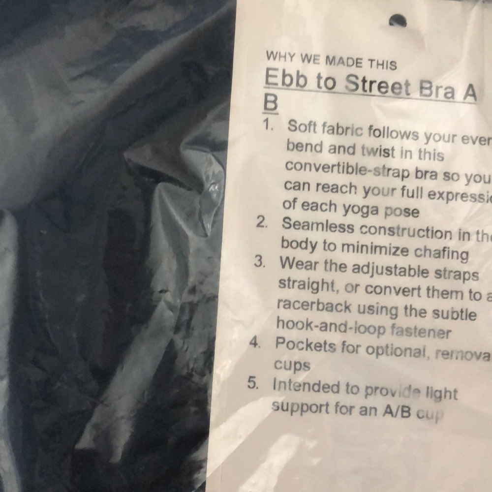 Lululemon Ebb To Street Bra